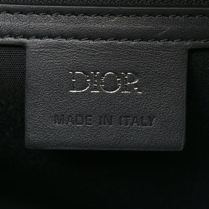 Christian Dior CHRISTIAN DIOR Coated Canvas CD Diamond Lingot 50 Bag Black 5 of 11