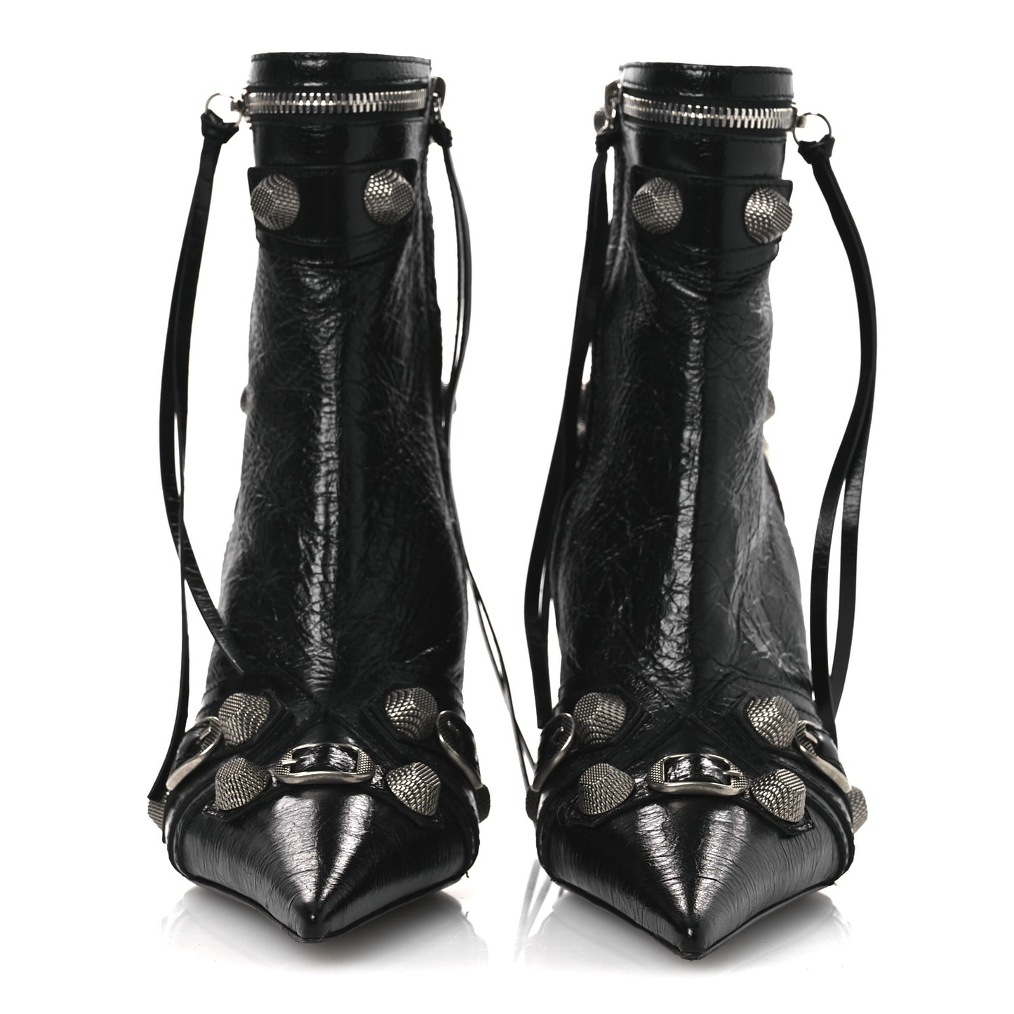Agneau Arena Cagole 90mm Ankle Boots 39 Black