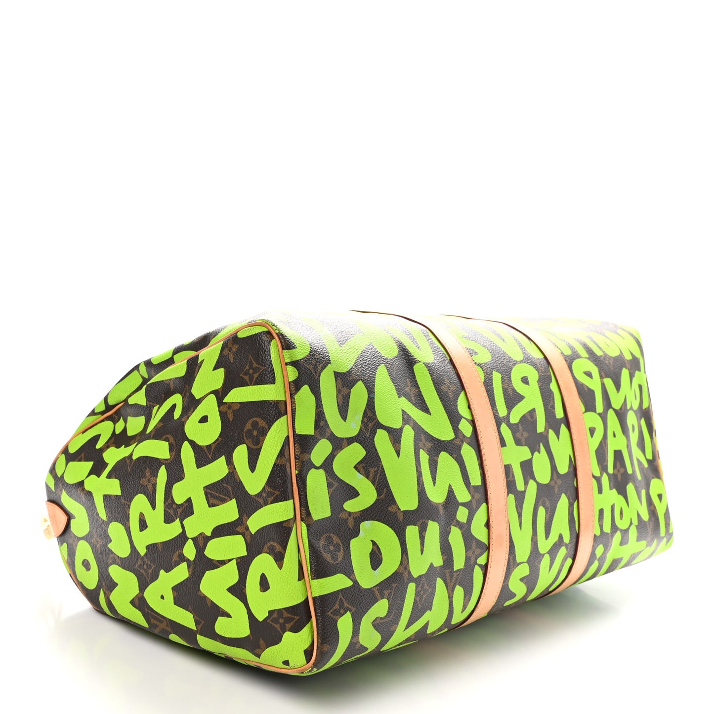 Monogram Graffiti Keepall 50 Green