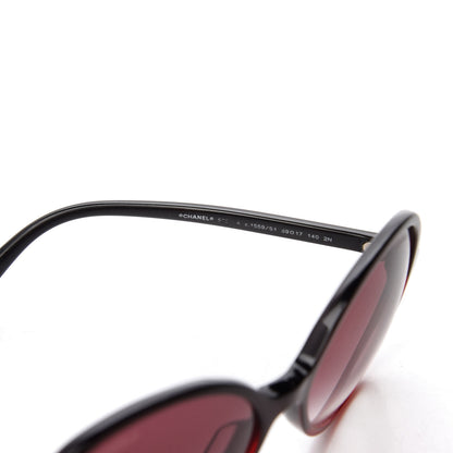 Chanel CC Sunglasses 5351 Black Red 5 of 8