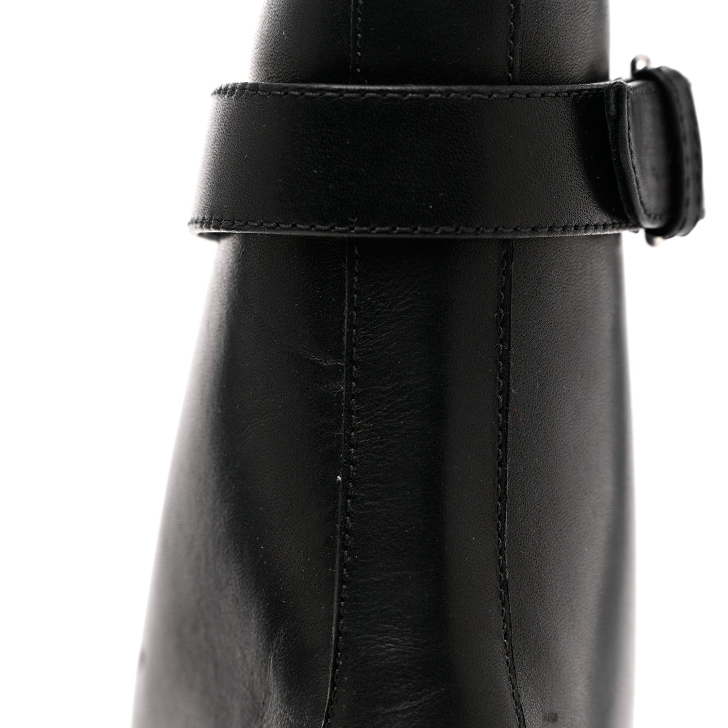 Christian Louboutin Spikes Combat Boots 38.5 Black 13 of 15