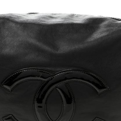 Chanel Calfskin Modern Chain Rhodoid Hobo Black 8 of 11