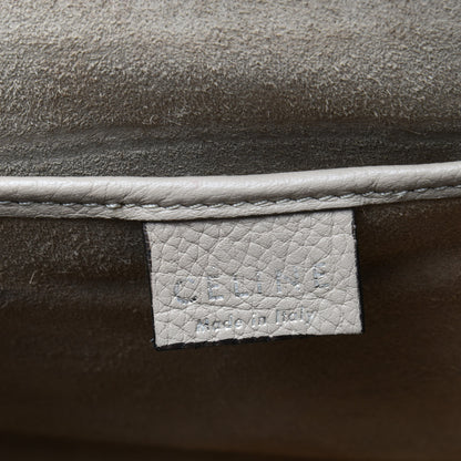 Celine Drummed Calfskin Nano Luggage Dune 6 of 9