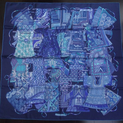 Hermes Silk Voyage En Etoffes Scarf 90 1 of 7
