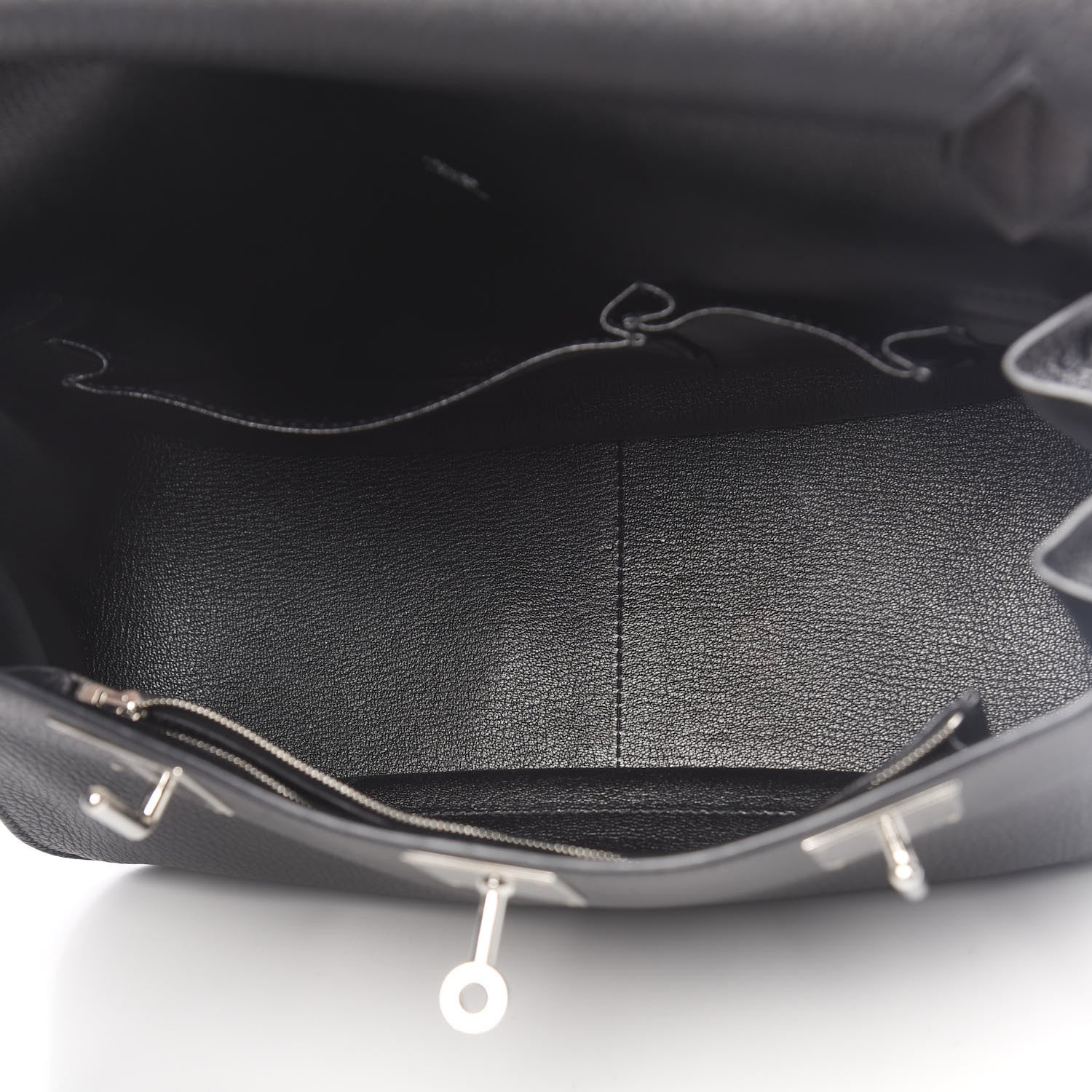 Hermes Taurillon Clemence Jypsiere 31 Black 5 of 10