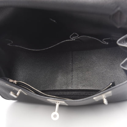 Hermes Taurillon Clemence Jypsiere 31 Black 5 of 10
