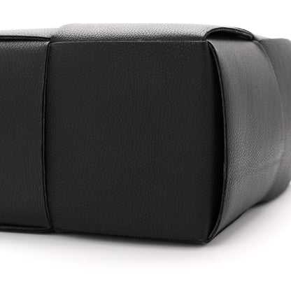 Bottega Veneta Grained Calfskin Intrecciato Small Arco Tote Black 11 of 12