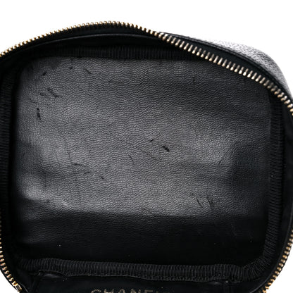 Chanel Caviar Vanity Cosmetic Case Black 13 of 18