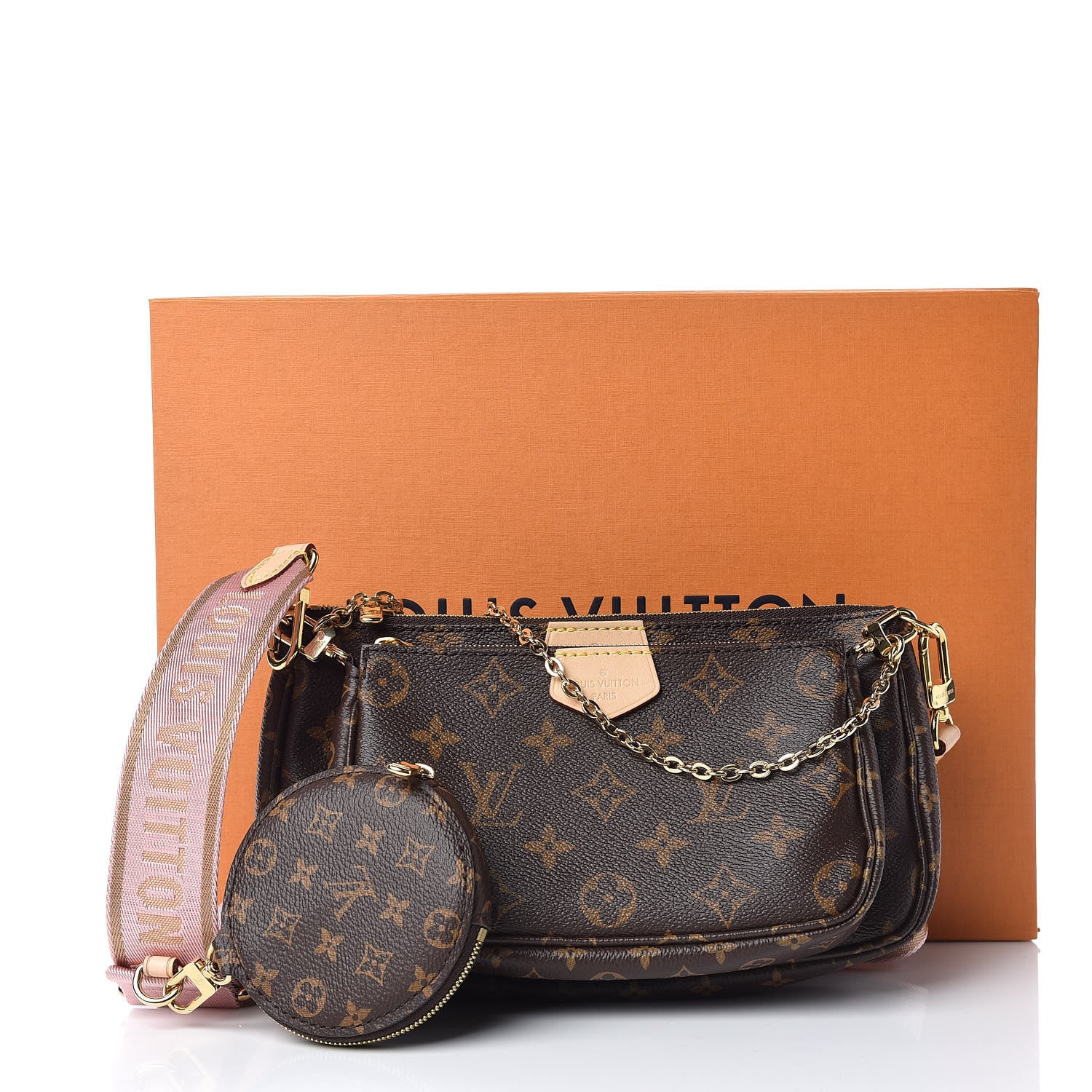 Louis Vuitton Monogram Multi Pochette Accessories Rose Clair 10 of 10