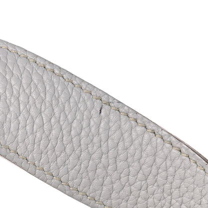 Hermes Taurillon Clemence Picotin Lock 26 GM Bleu Arctic 12 of 12