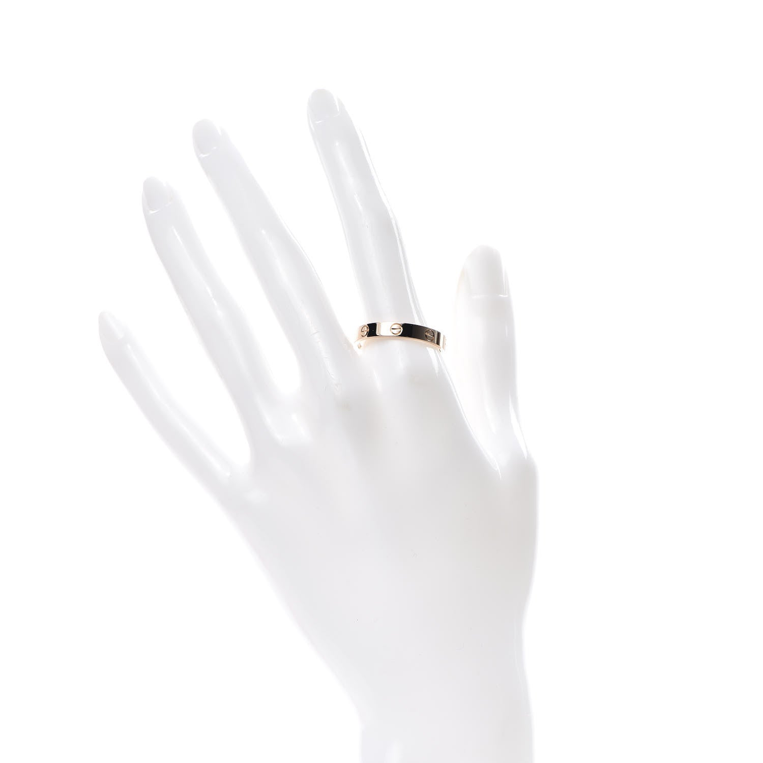 Cartier 18K Pink Gold 3.5mm LOVE Wedding Band Ring 64 10.75 2 of 4