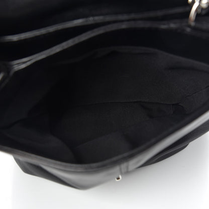 Chanel Shiny Lambskin Quilted Mini Trianon Messenger Flap Black 6 of 11