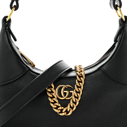 Gucci Goatskin Small Aphrodite Shoulder Bag Black 8 of 12