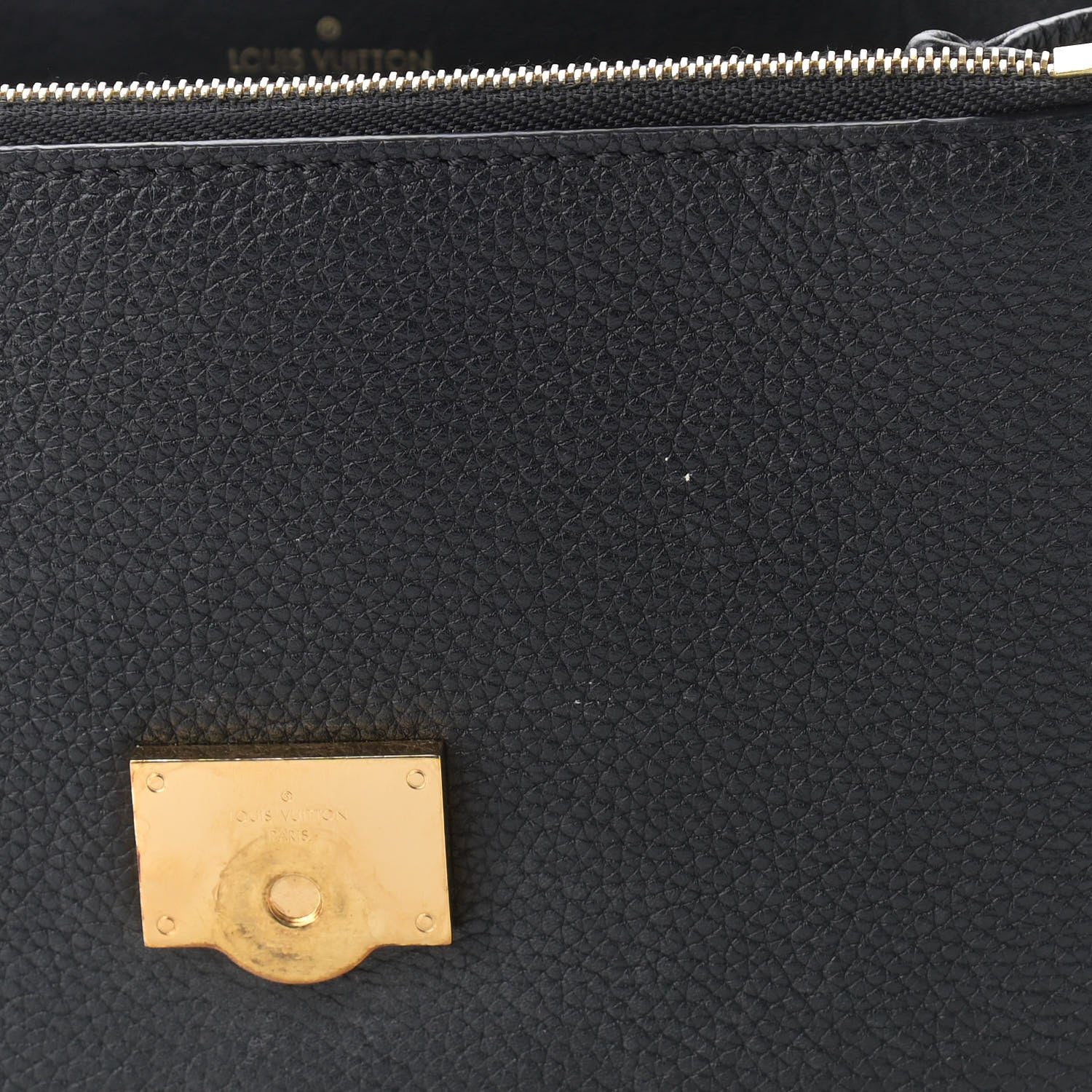 Louis Vuitton Grained Calfskin Vivienne NM Black 9 of 9