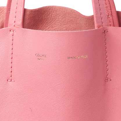 Celine Smooth Lambskin Vertical Bi-Cabas Pink Rust 6 of 8