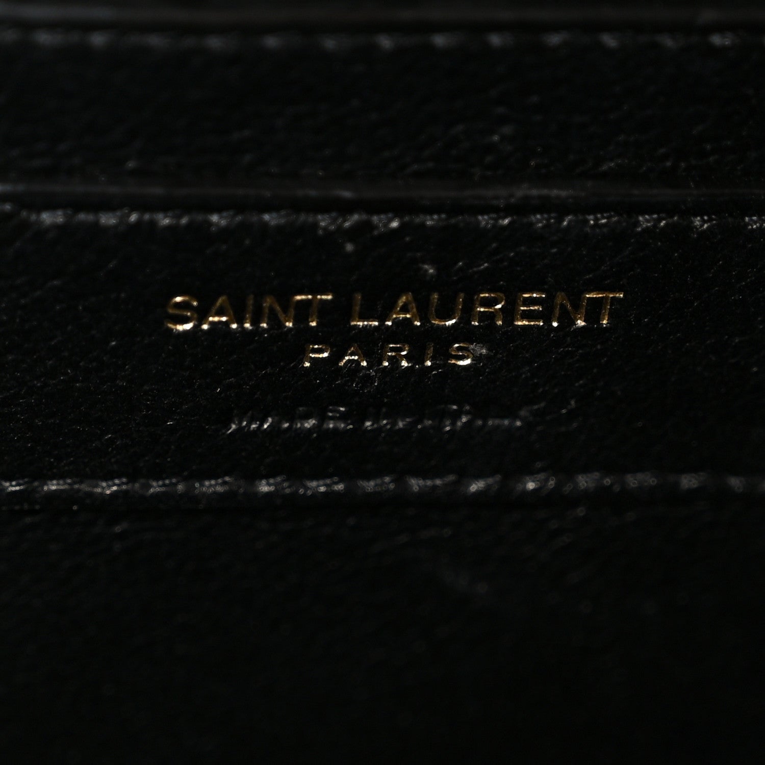 Saint Laurent Grain De Poudre Textured Mixed Matelasse Triquilt Medium Monogram Satchel Black 7 of 11