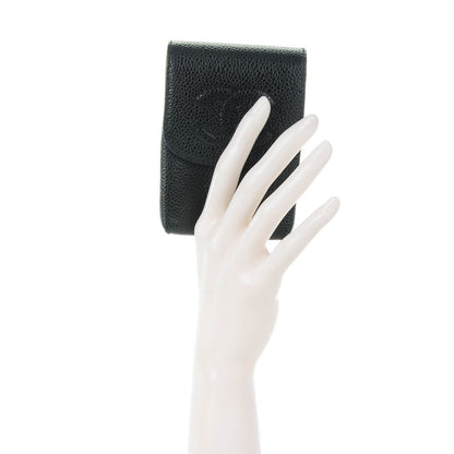 Chanel Caviar Cigarette Case Black 2 of 8