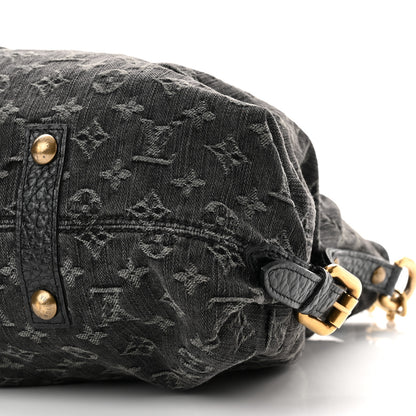 Louis Vuitton Denim Neo Cabby GM Black 9 of 17
