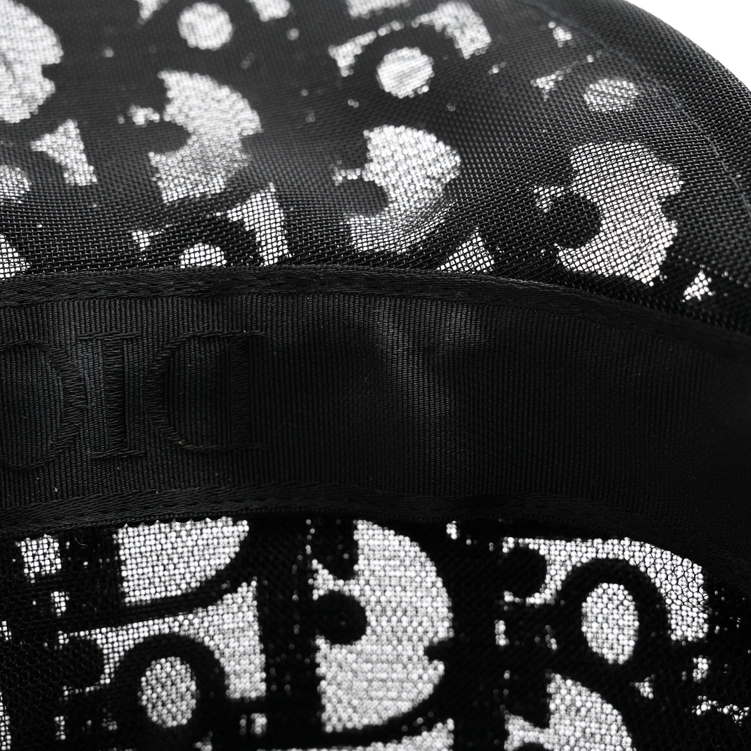 Christian Dior Mesh Hat M Black 10 of 10