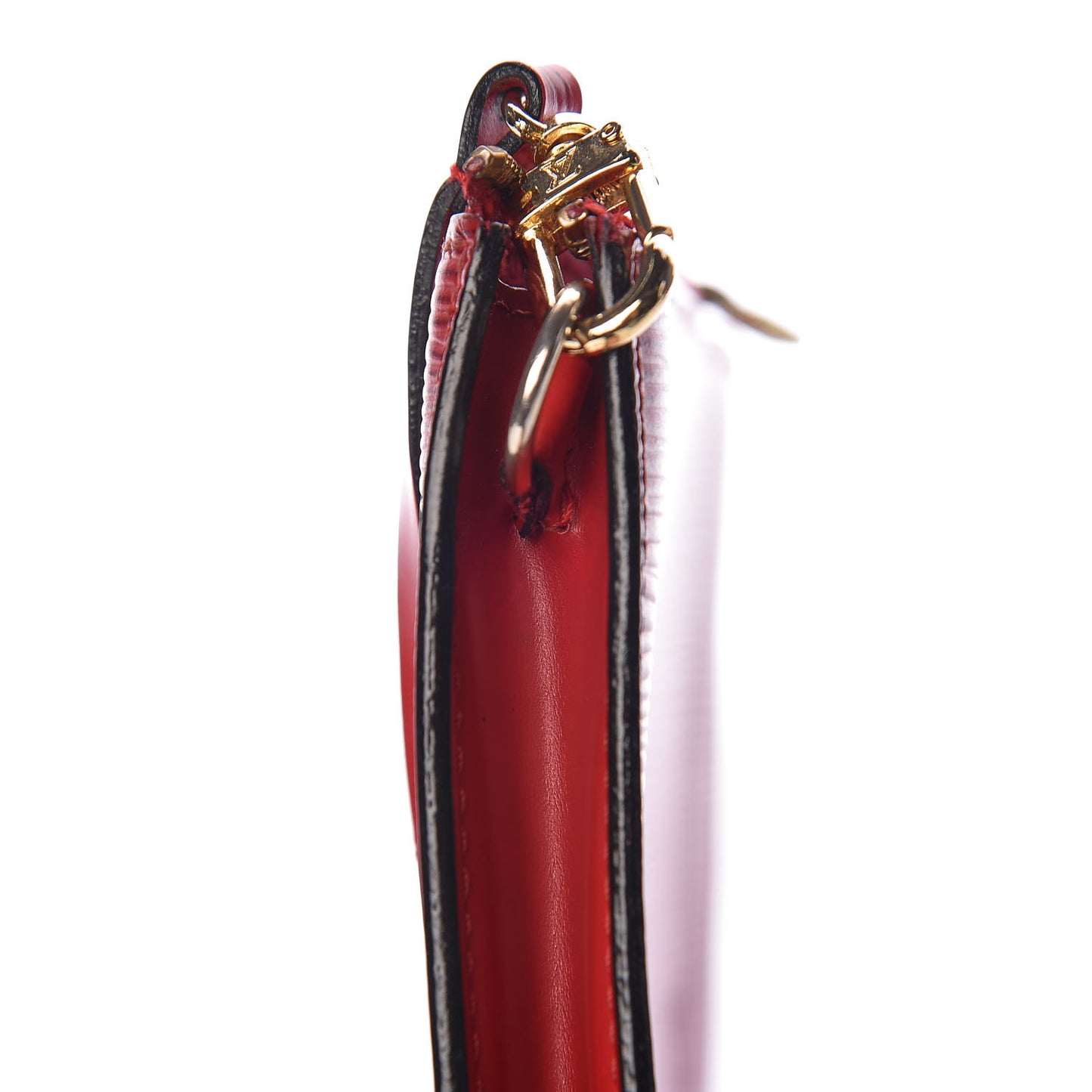 Epi Pochette Accessories 24 Castillan Red