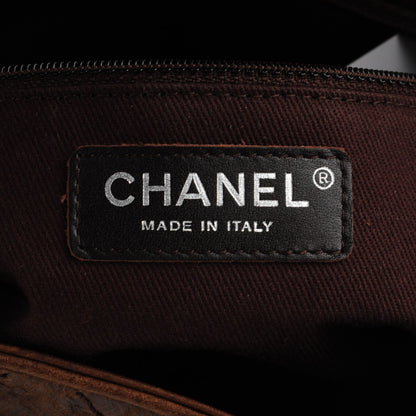 Chanel Aged Crumpled Calfskin Small Vintage Flap Brown 7 of 9
