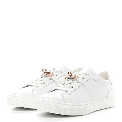 Hermes Calfskin Day Sneakers 37 White 3 of 9