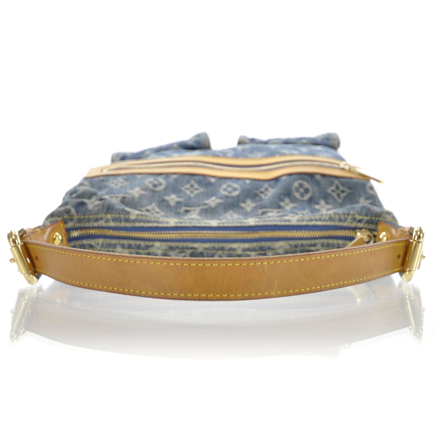 Louis Vuitton Denim Baggy GM Blue 5 of 10