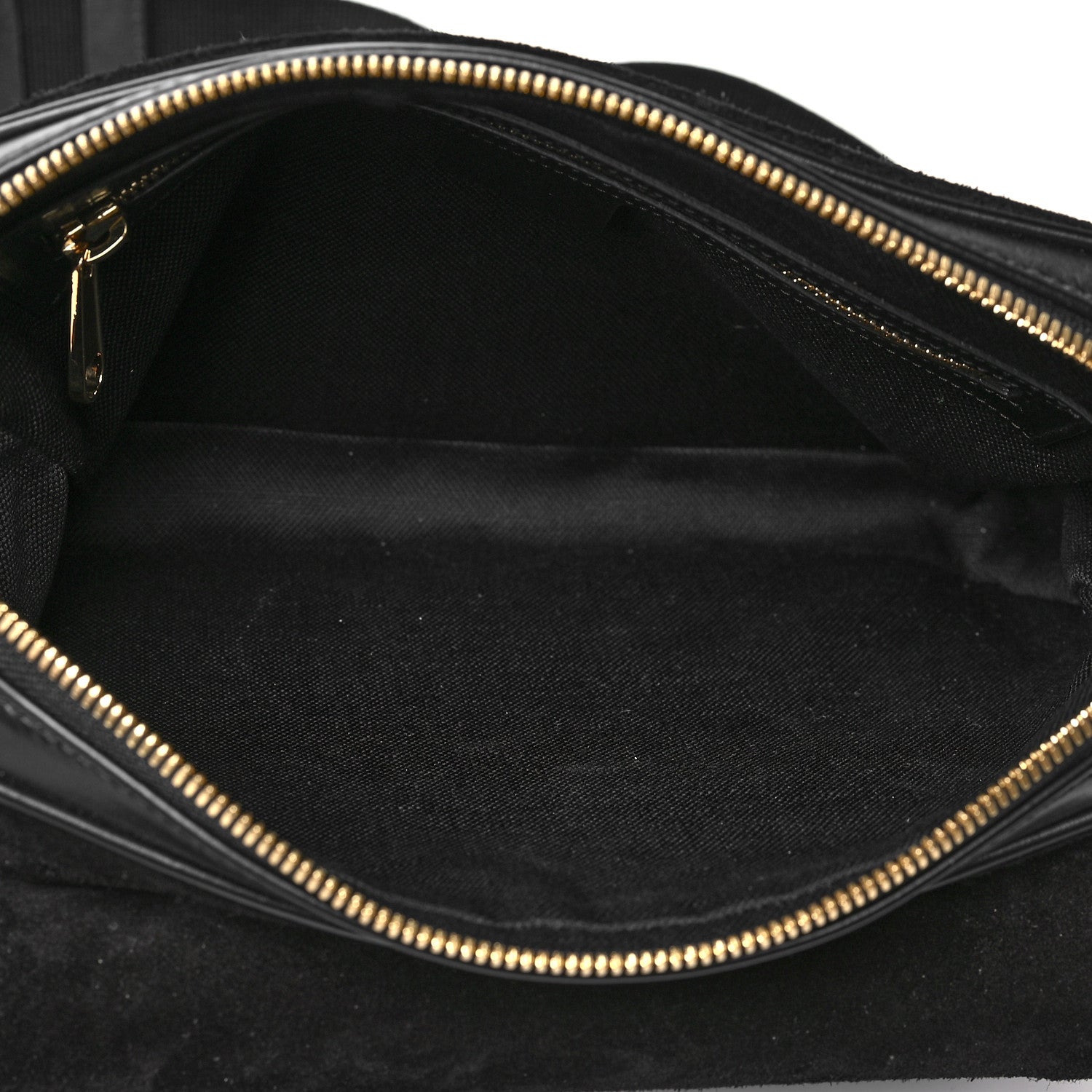 Gucci Calfskin Suede Morpheus Messenger Bag Black 5 of 11