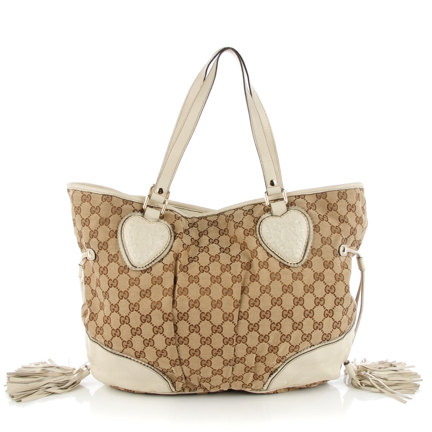Monogram Large Tribeca Tote Off White