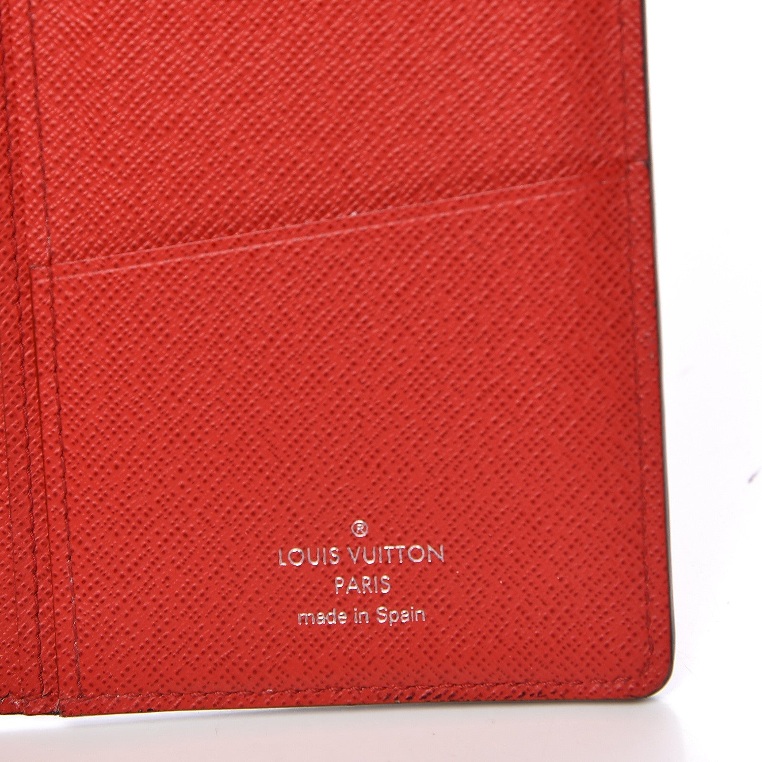 Louis Vuitton X SUPREME Epi Brazza Wallet Red 6 of 12