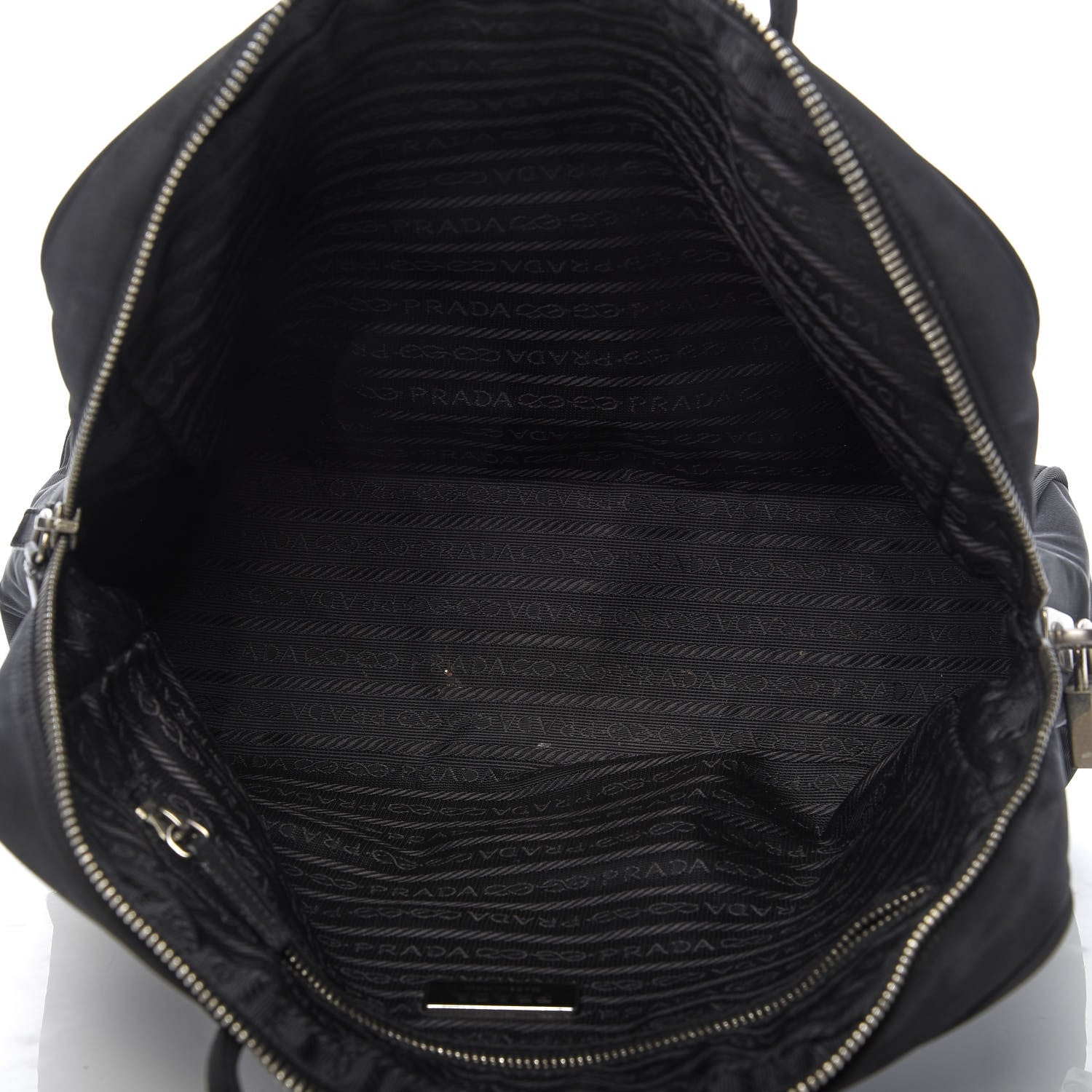 Prada Tessuto Nylon Tote Black 5 of 11