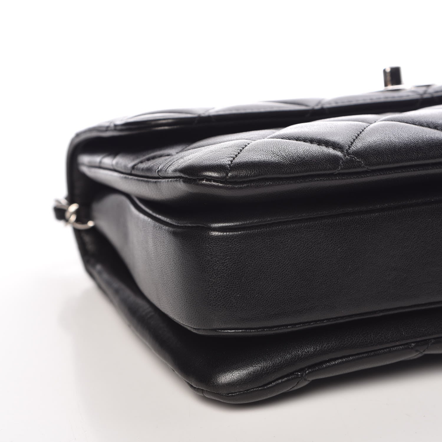 Chanel Lambskin Quilted Small Trendy CC Dual Handle Flap Bag Black 8 of 12