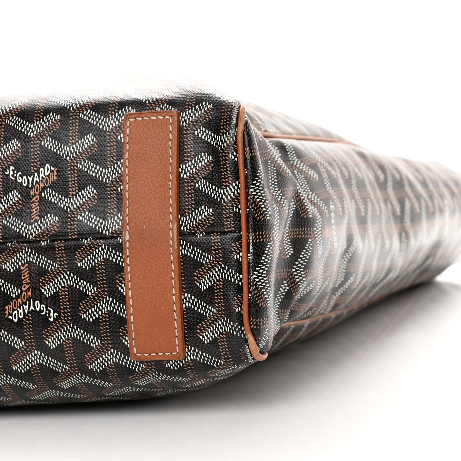 Goyard Goyardine Voltaire III Tote Black Gold 10 of 14