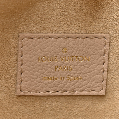 Louis Vuitton Grained Calfskin Low Key Hobo MM Limestone 7 of 12