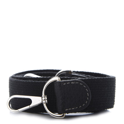 Hermes Toile Taurillon Clemence Shoulder Strap Black 1 of 4