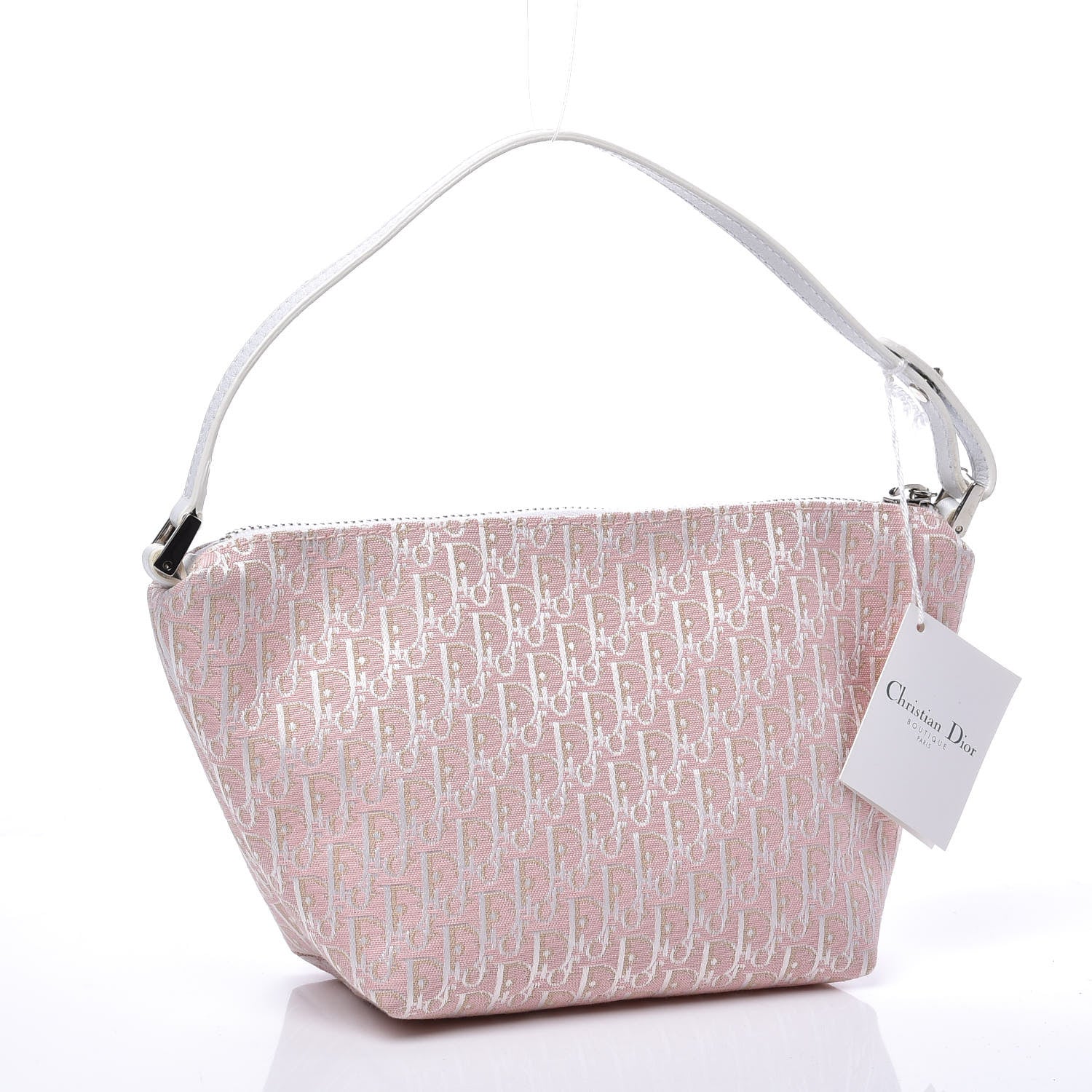 Christian Dior Monogram Shoulder Bag Rose Clair 2 of 10