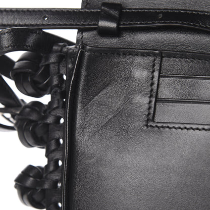 Loewe Calfskin Heel Knots Crossbody Bag Black 11 of 12