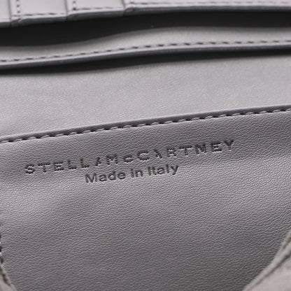 Stella McCartney Shaggy Deer Quilted Falabella Flap Wallet Grey 5 of 7
