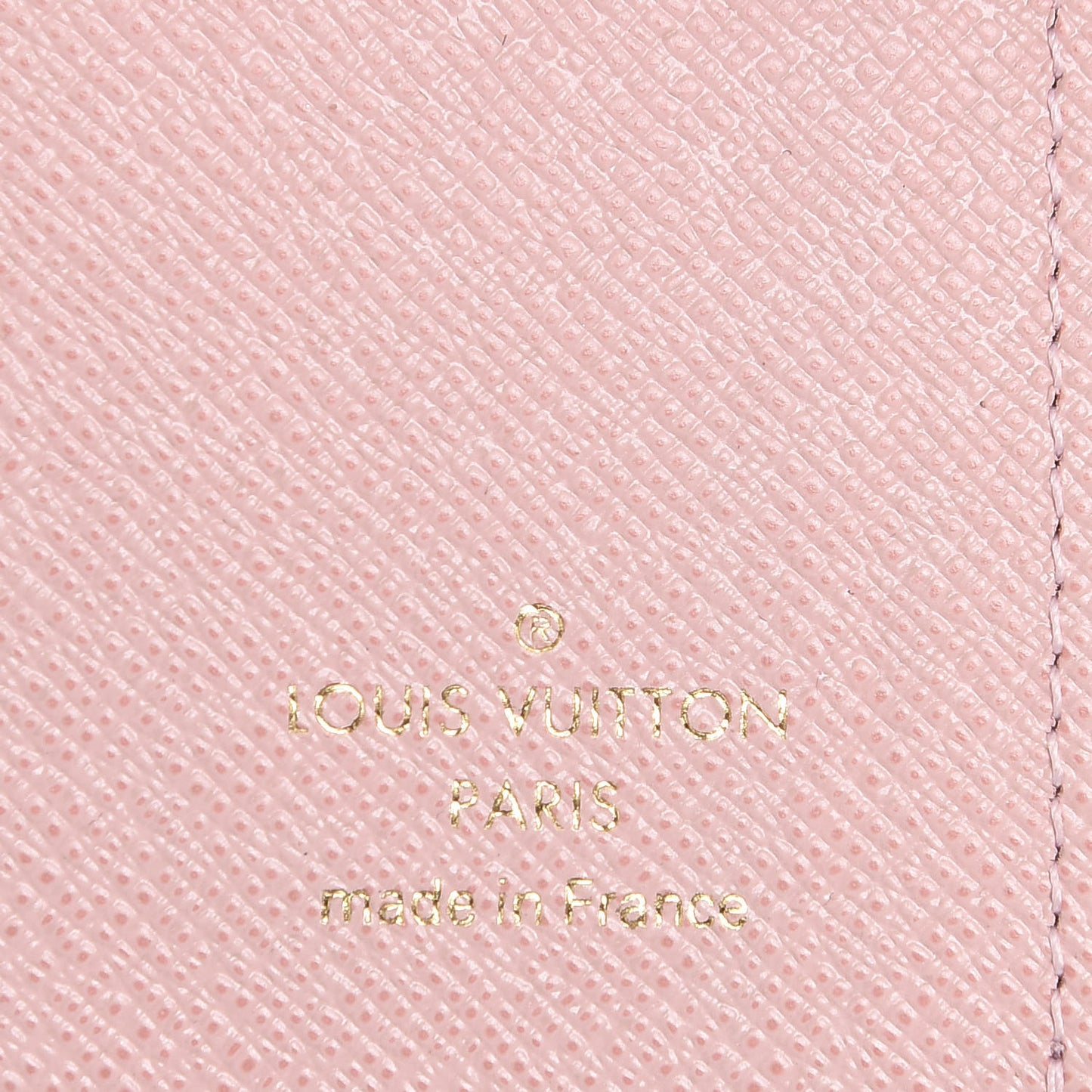 Monogram Zoe Wallet Rose Ballerine