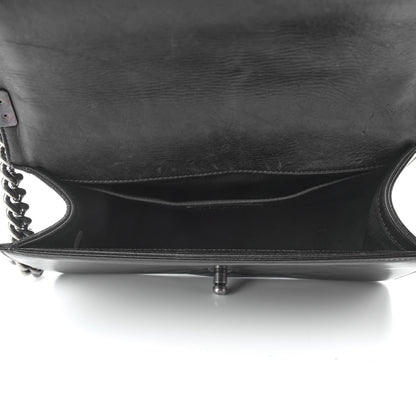 Chanel Calfskin Double Stitch Medium Boy Flap Black 5 of 10