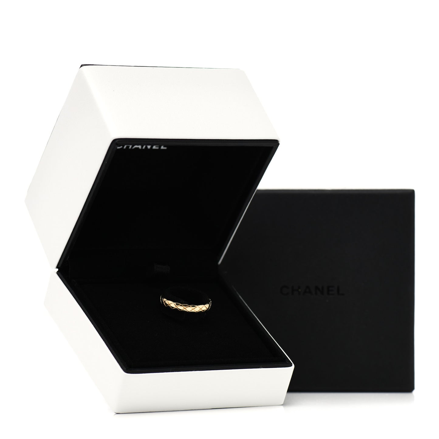 18K Yellow Gold Mini Coco Crush Ring 56 7.5