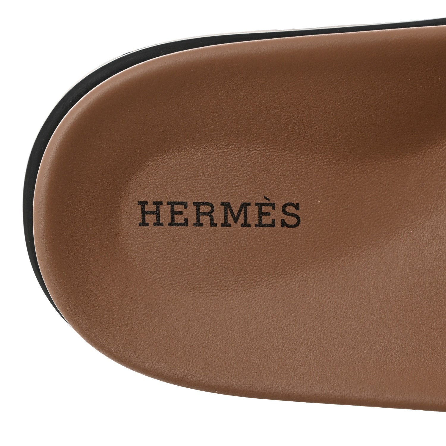 Hermes Calfskin Womens Empire Sandals 39 Beige Mastic Beige Glaise 6 of 8