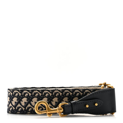 Christian Dior Oblique Shoulder Strap Blue 1 of 4