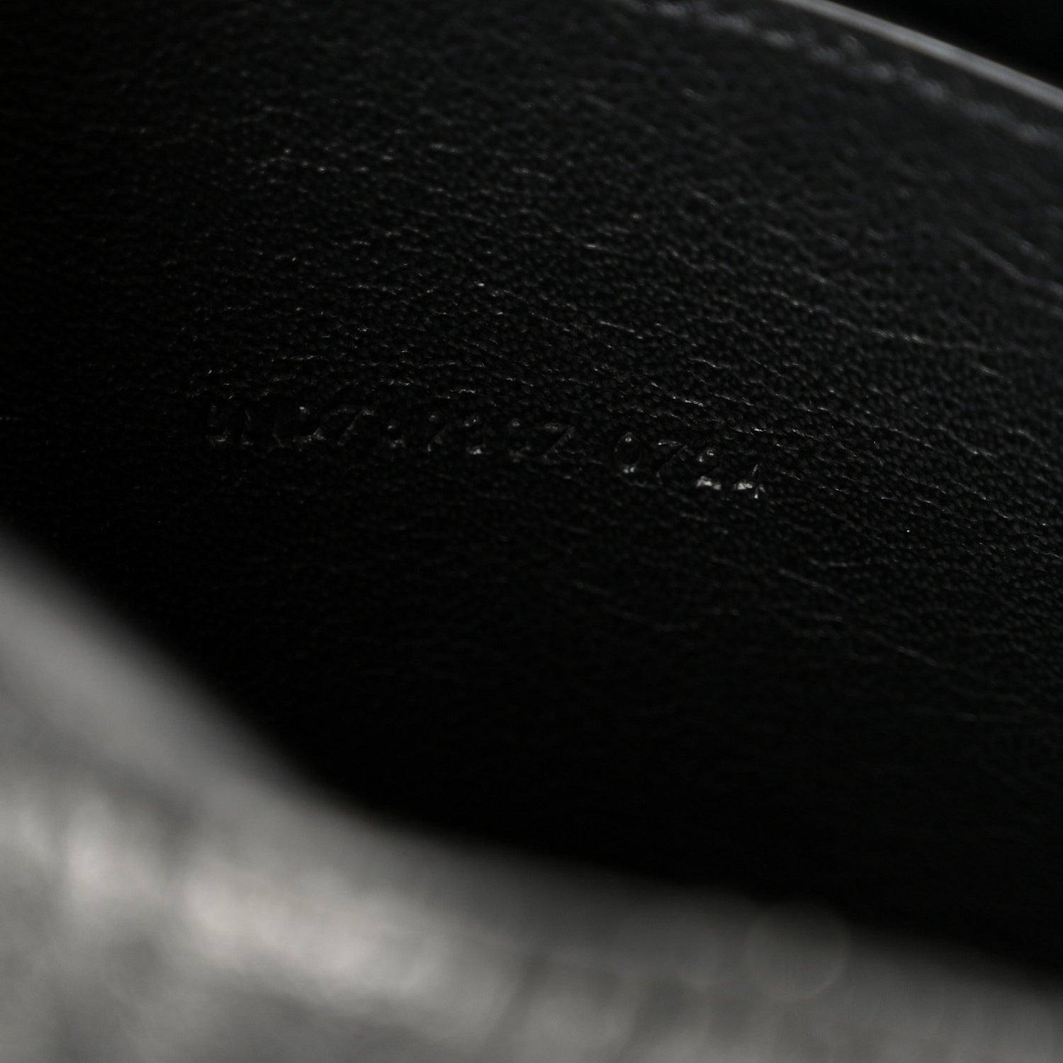 Saint Laurent Grained Lambskin Cassandre Envelope Pouch Black 7 of 8