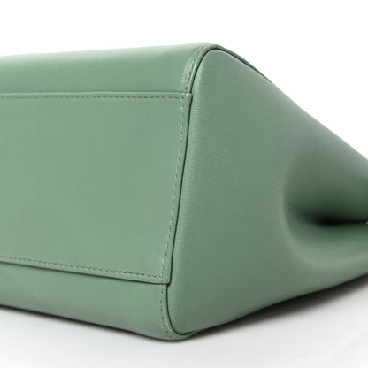 Fendi Nappa Mini Peekaboo Iconic Satchel Menta 8 of 8