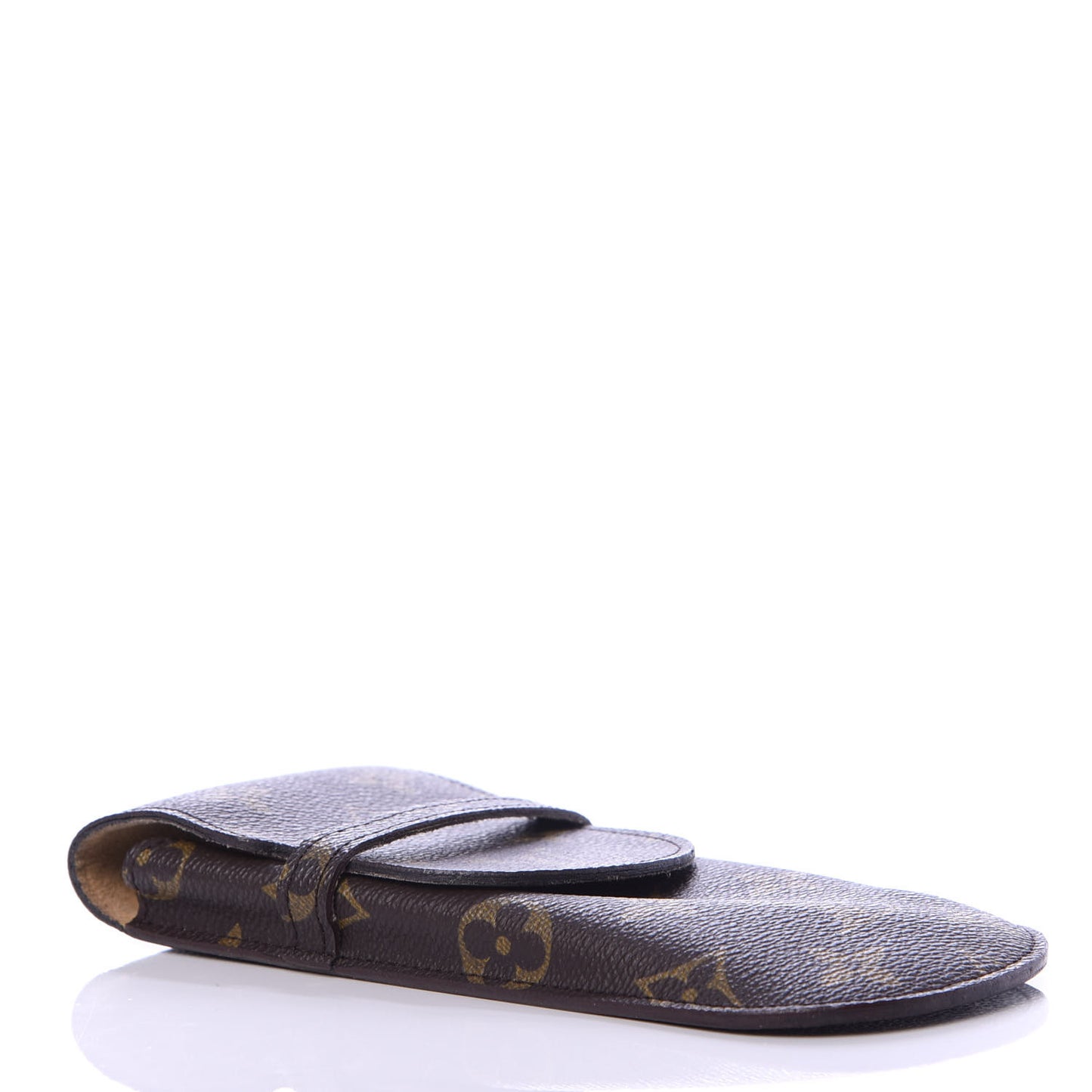 Monogram Glasses Sunglasses Case w Flap