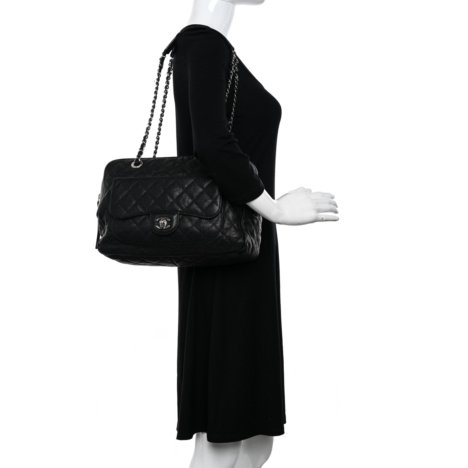 Chanel Caviar Paradoxal Large Camera Case 2 of 10