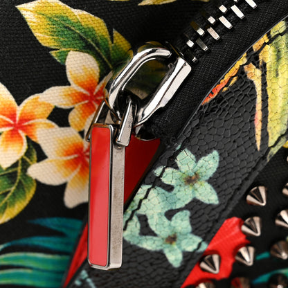 Christian Louboutin Canvas Print Spiked Explorafunk Backpack Multicolor 11 of 11