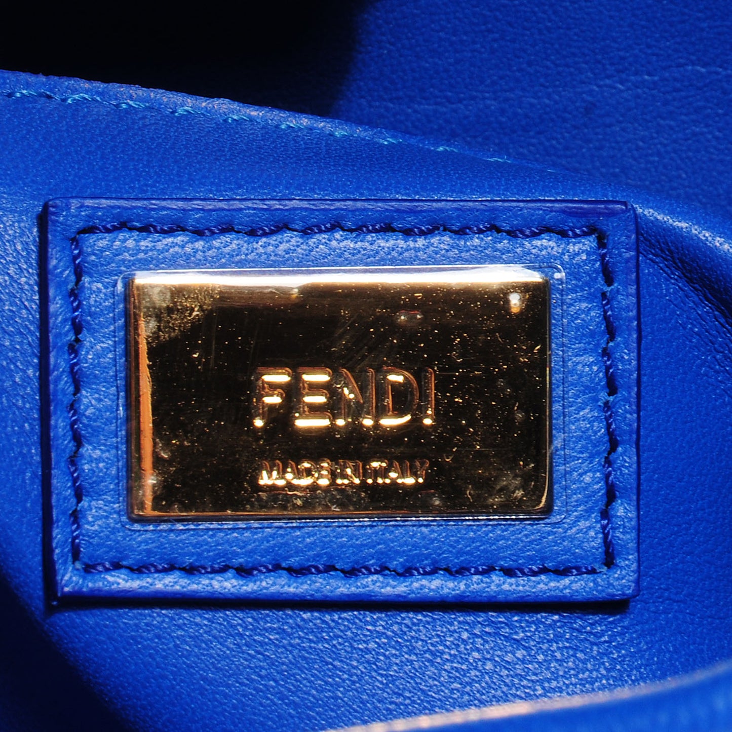 Nappa Mini Peekaboo Iconic Satchel Bleuette