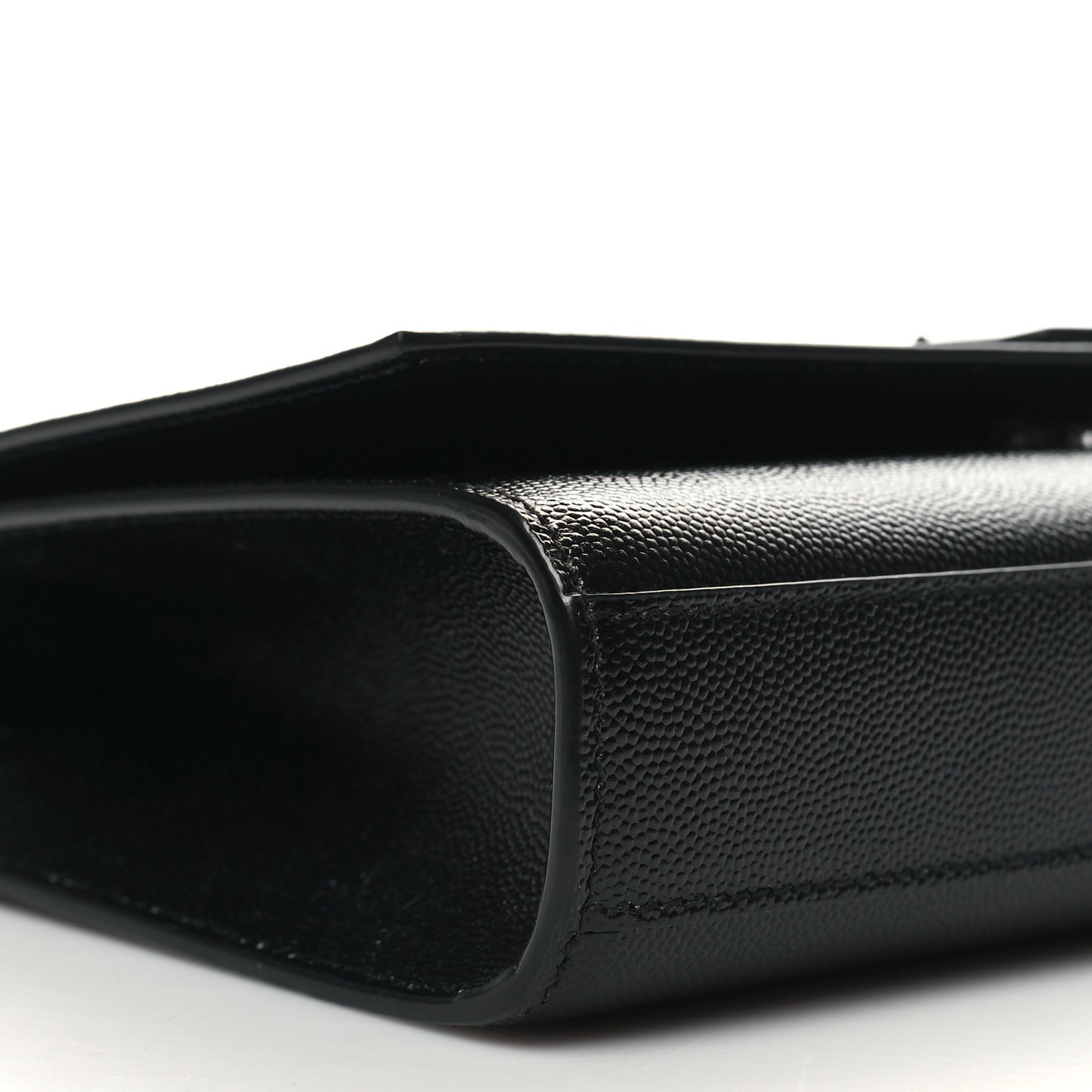 Grain De Poudre Medium Classic Monogram Monochrome Kate Satchel Black